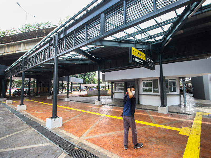 Penataan Stasiun Tebet Hampir Rampung