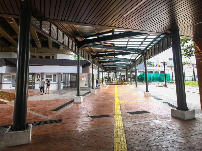 Penataan Stasiun Tebet Hampir Rampung