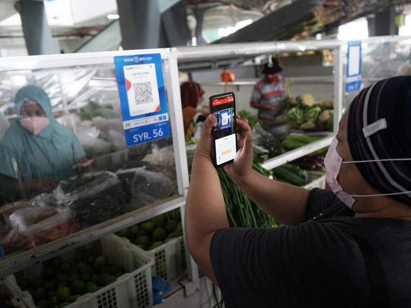 Transaksi Non Tunai Di Pasar Tradisional