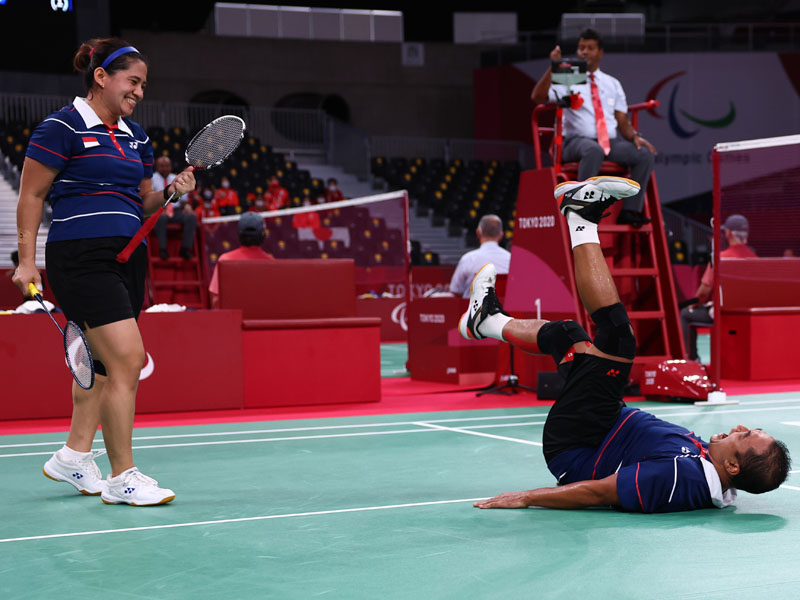 Emas Ganda Campuran Badminton Paralimpiade Tokyo 2020