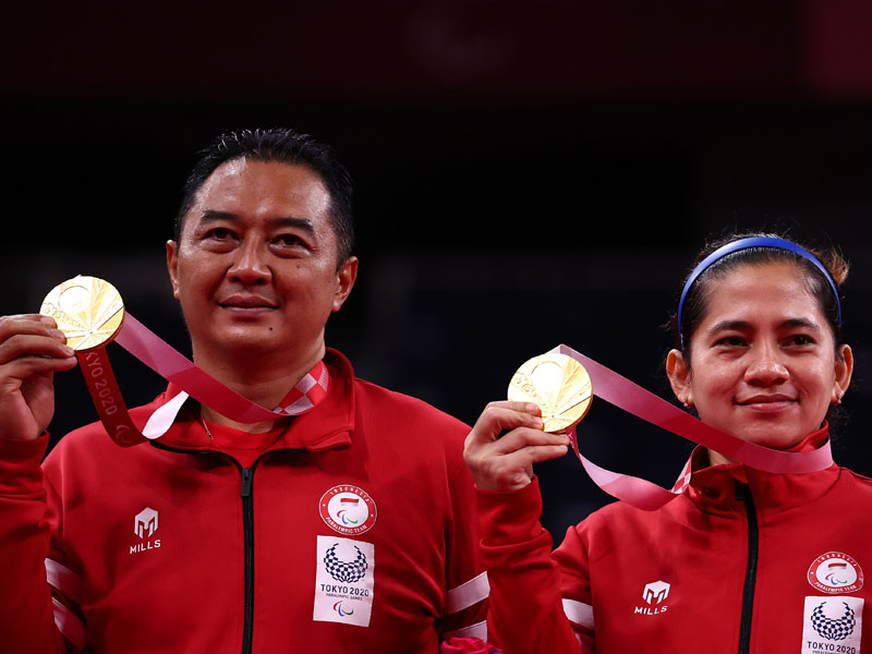 Emas Ganda Campuran Badminton Paralimpiade Tokyo 2020