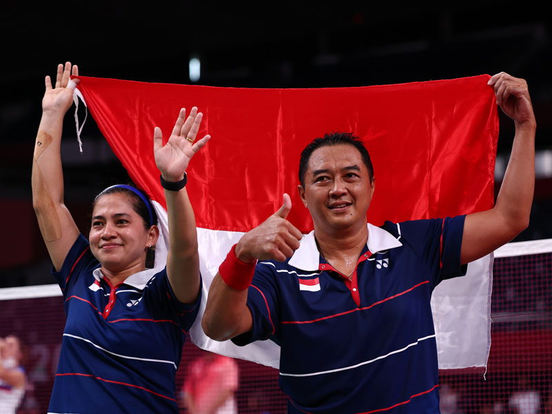 Emas Ganda Campuran Badminton Paralimpiade Tokyo 2020