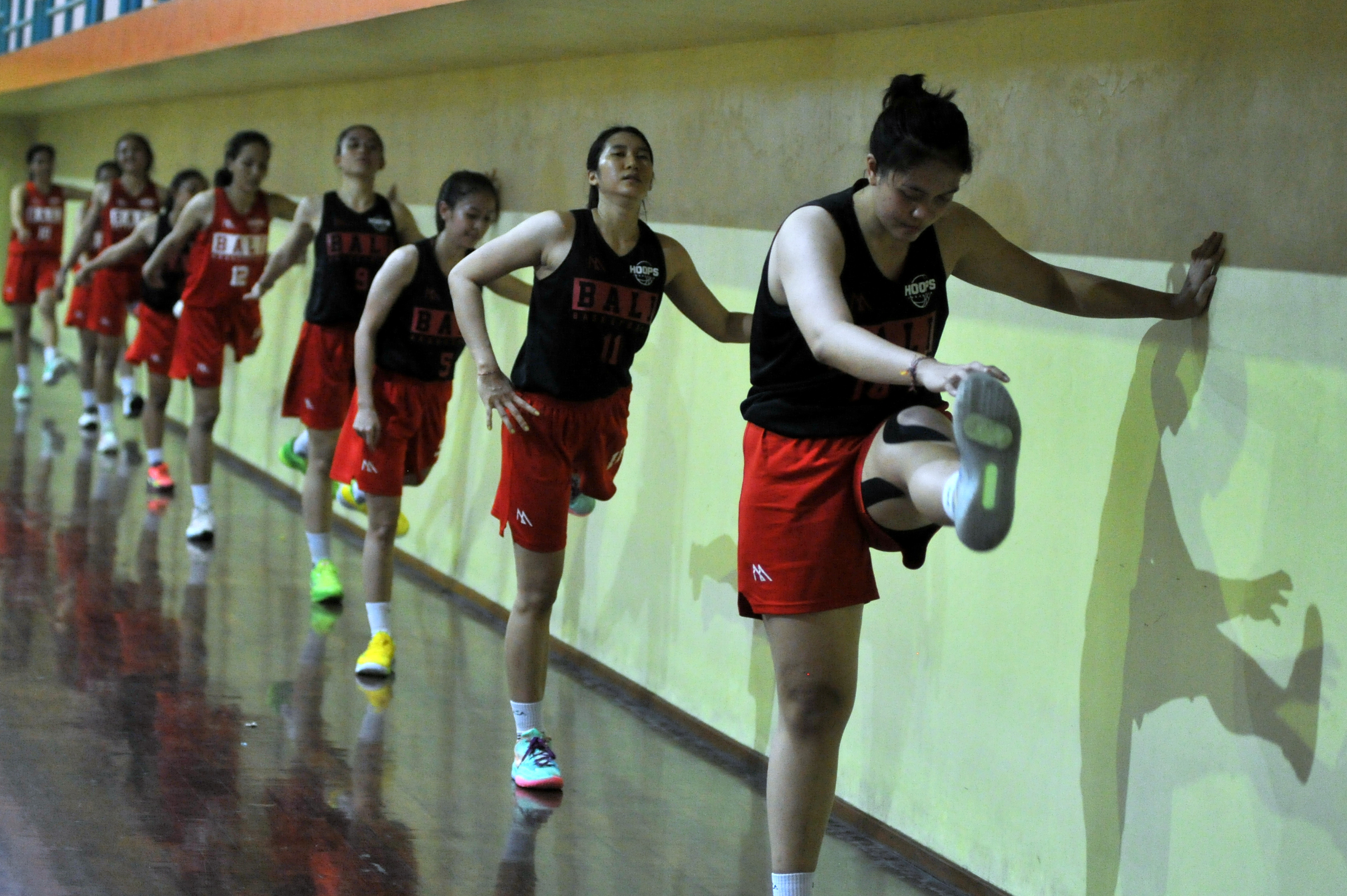Persiapan Tim PON Basket Putri Bali