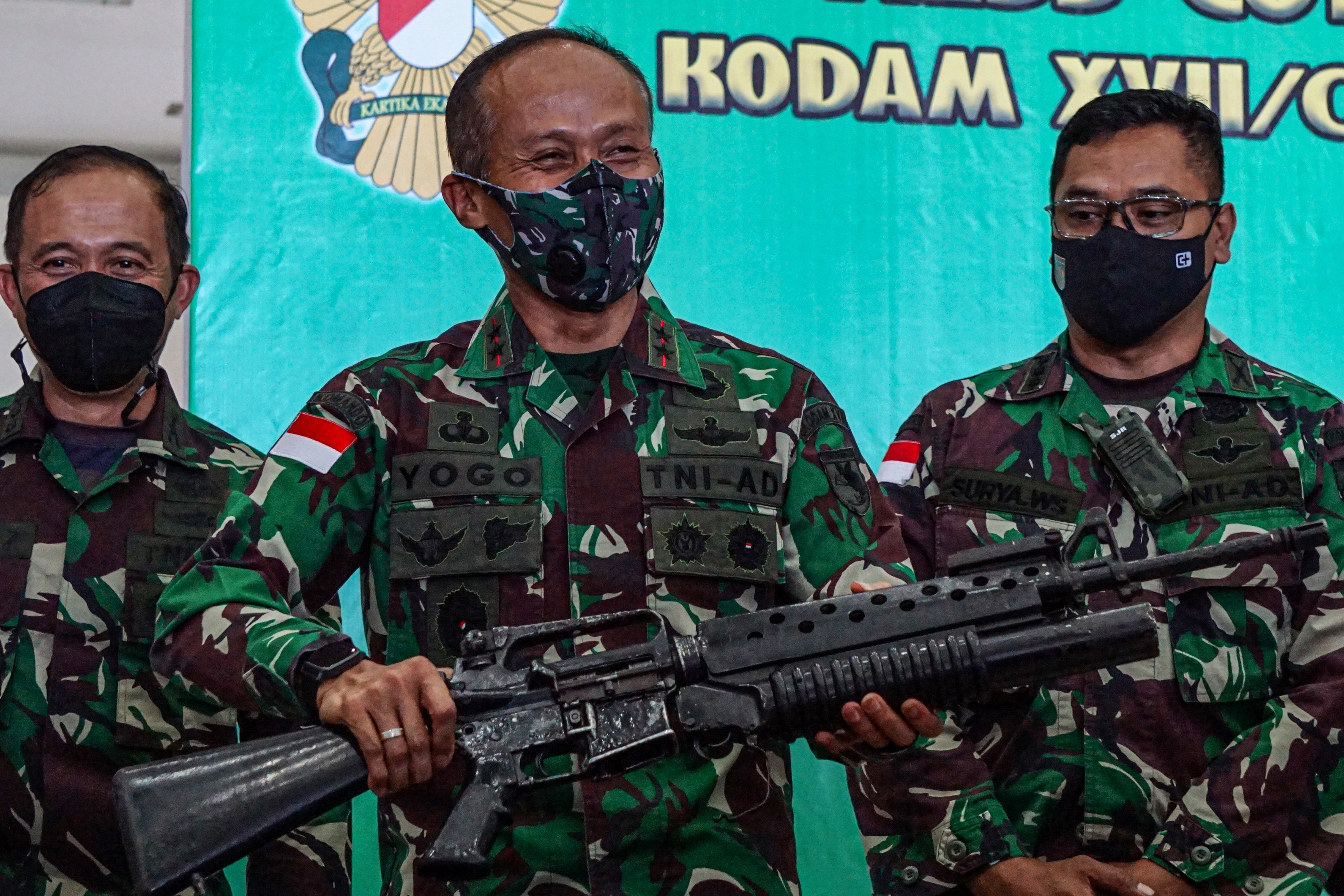 Penangkapan Anggota Kelompok Saparatis Teroris papua