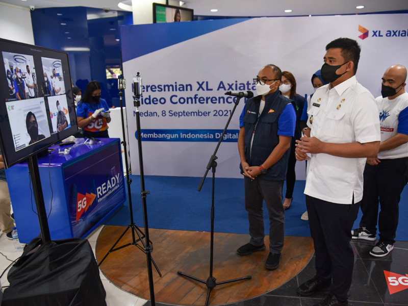 Peresmian XL Axiata 5D Di Medan