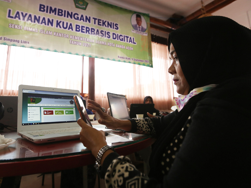Peralihan Kartu Nikah Digital