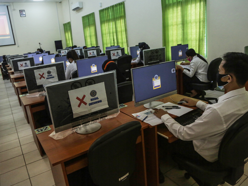 Ujian SKD CPNS Di Kalimantan Tengah