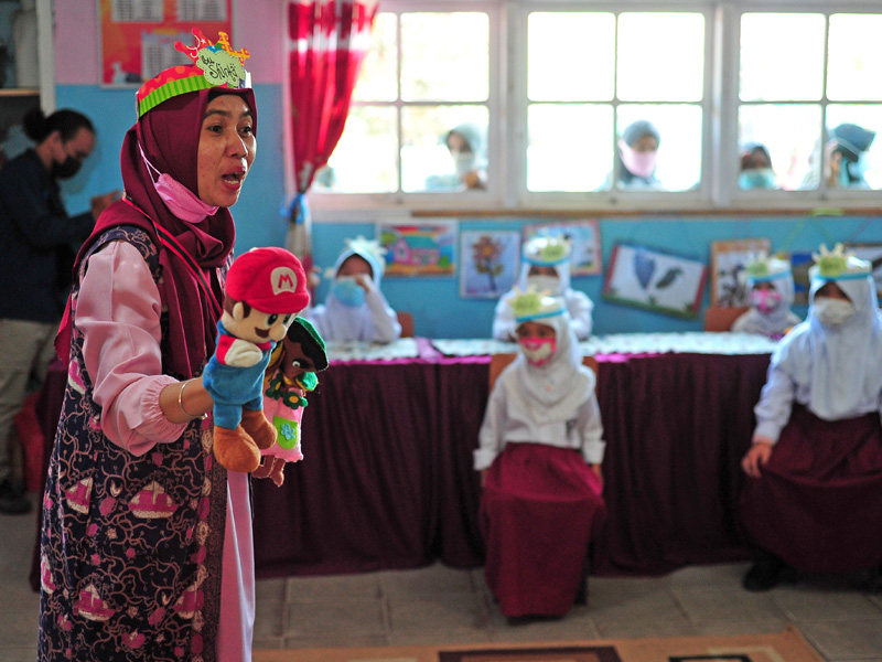 Edukasi Imunisasi Bagi Murid Melalui Dongeng