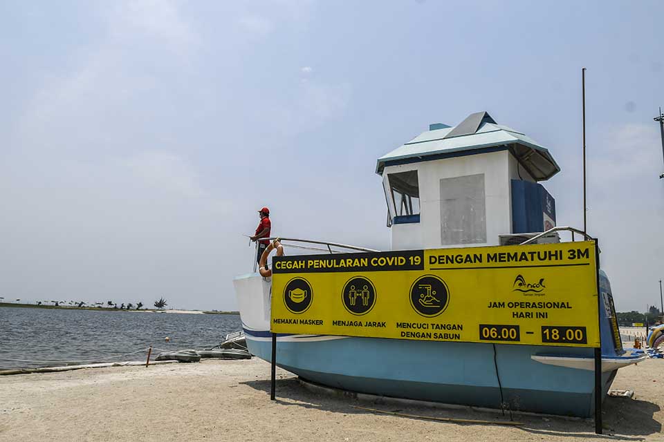 Persiapan Uji Coba Pembukaan Kawasan Rekreasi