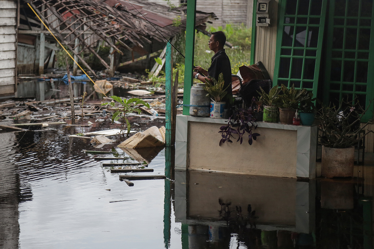 Siaga Darurat Bencana Banjir di Palangkaraya