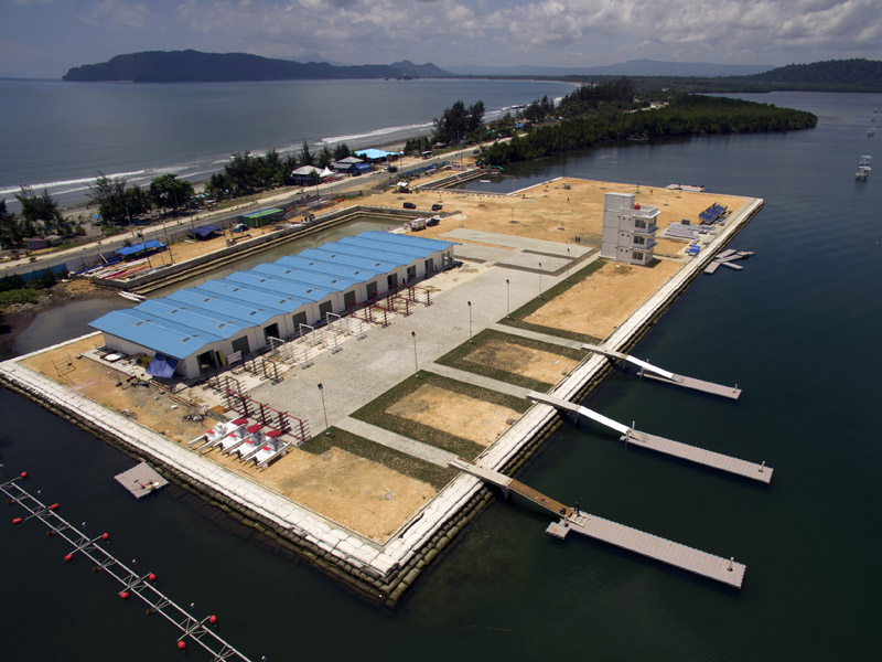 Venue Dayung PON Papua