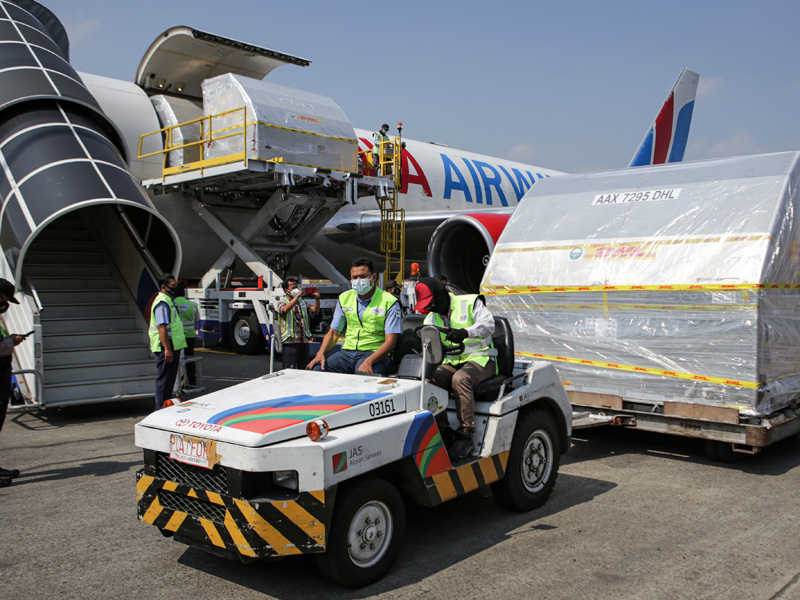 Vaksin Covid-19 Prizer Kembali Tiba Di Indonesia