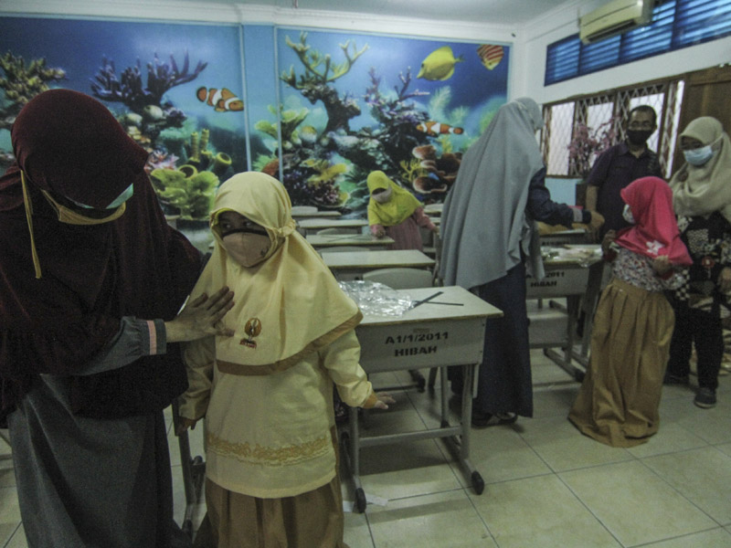 Persiapan PTM Terbatas Di Depok