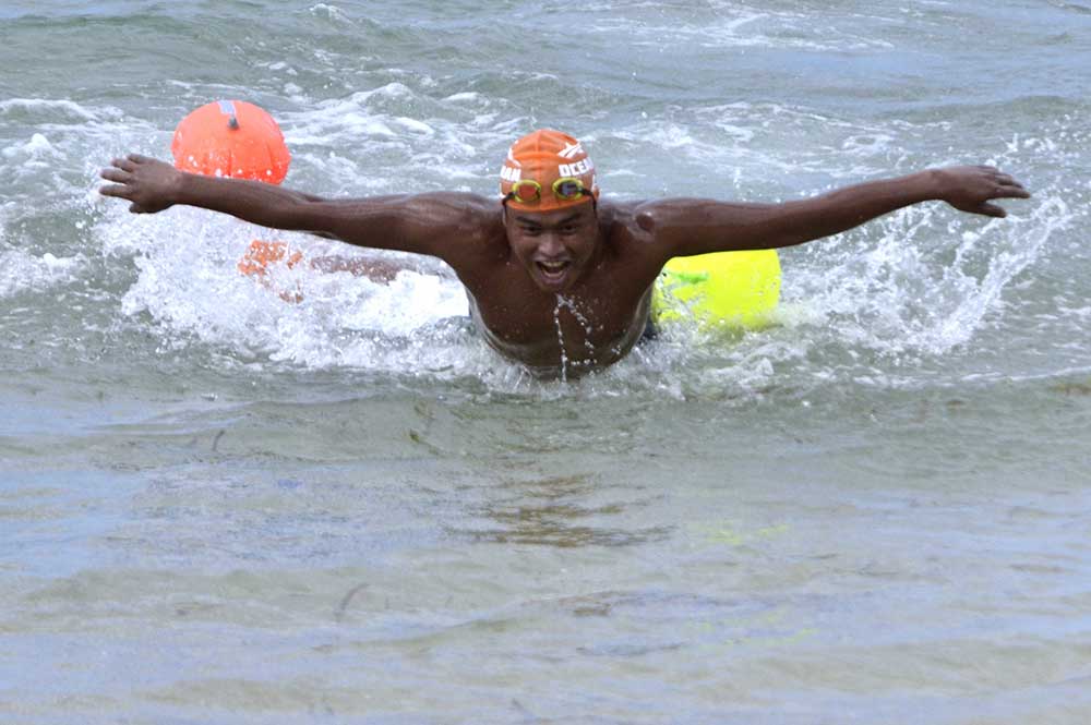 Renang Perairan Terbuka Oceanman Bali 2021