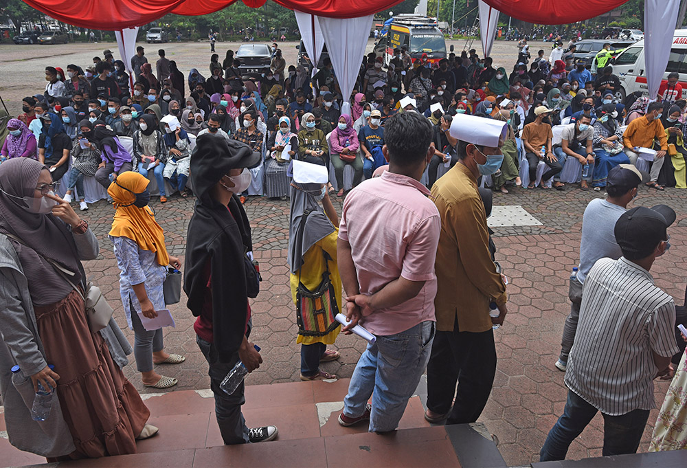 Gebyar Vaksinasi Massal Di Banten