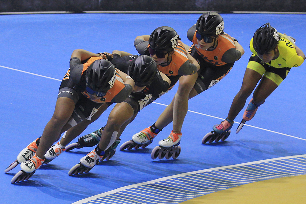 Uji Coba Lintasan Sepatu Roda