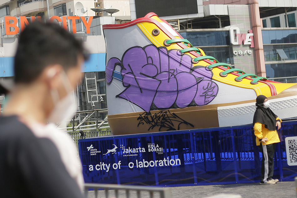 Vandalisme Karya Seni kreasi Pelaku Ekonomi Kreatif 