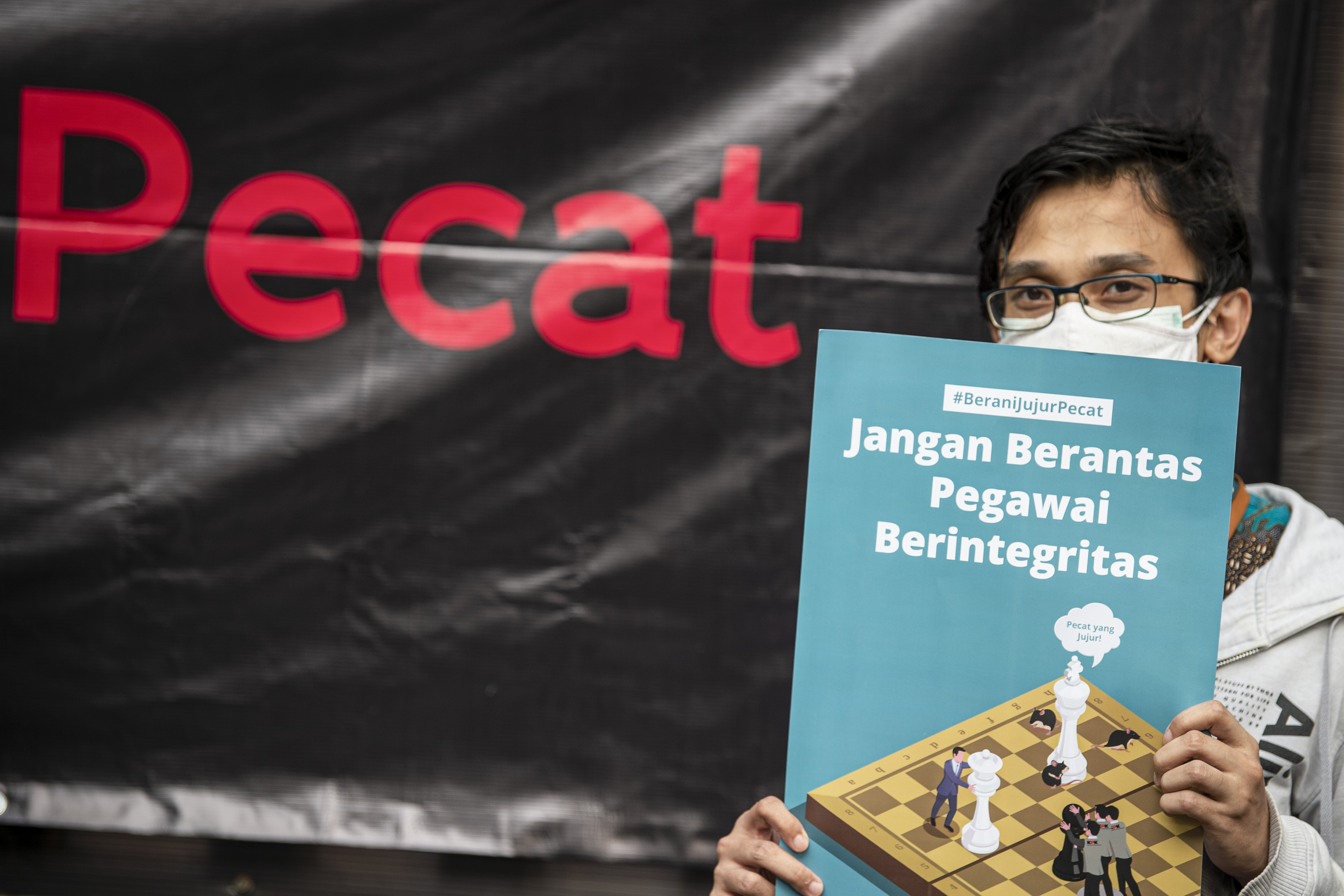 Aksi Anti Korupsi di Jakarta