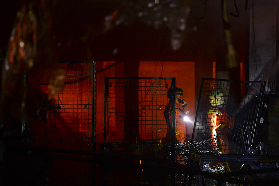 Swalayan di Cilandak Jakarta Terbakar