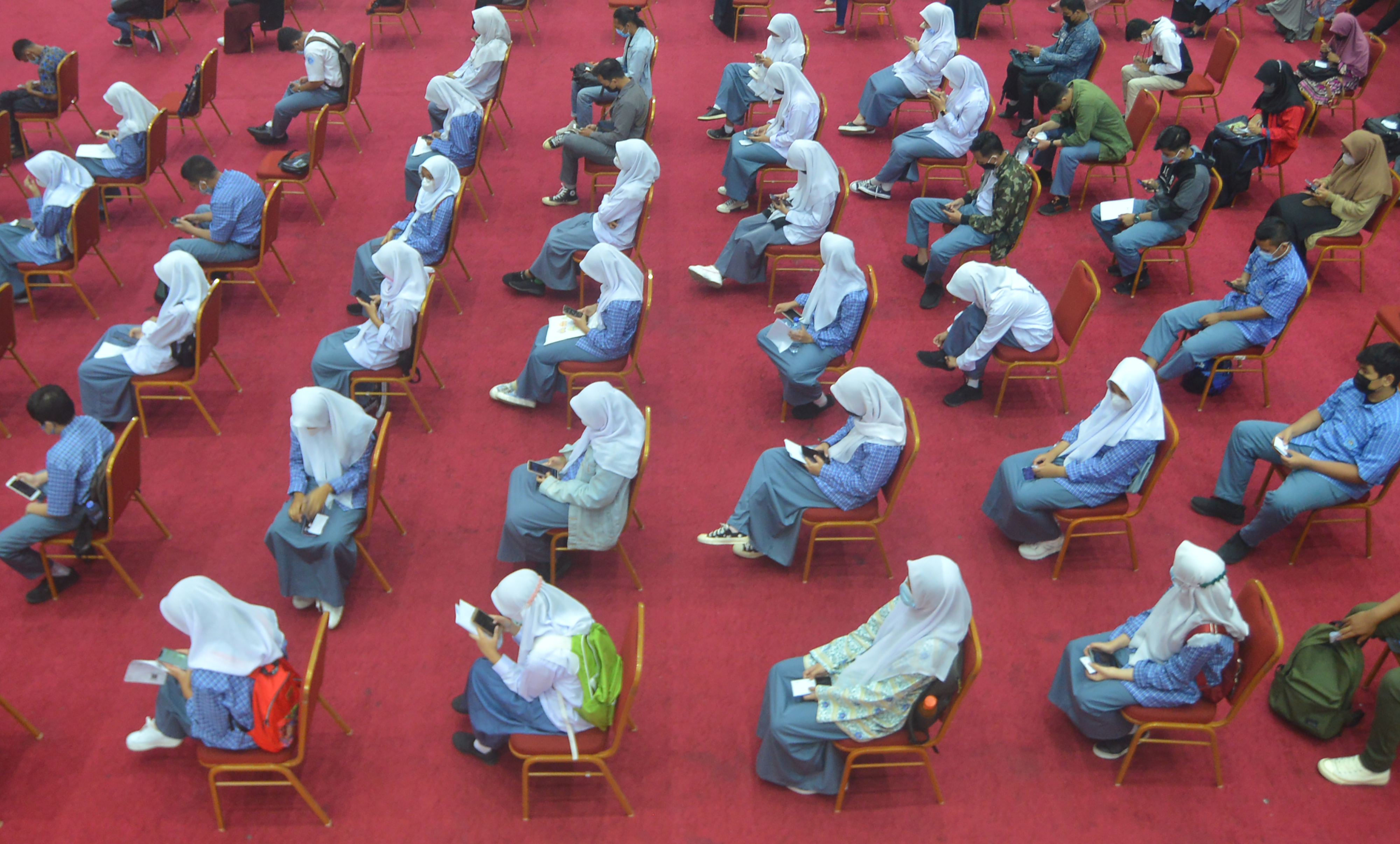 Vaksin Merdeka Serentak di Padang