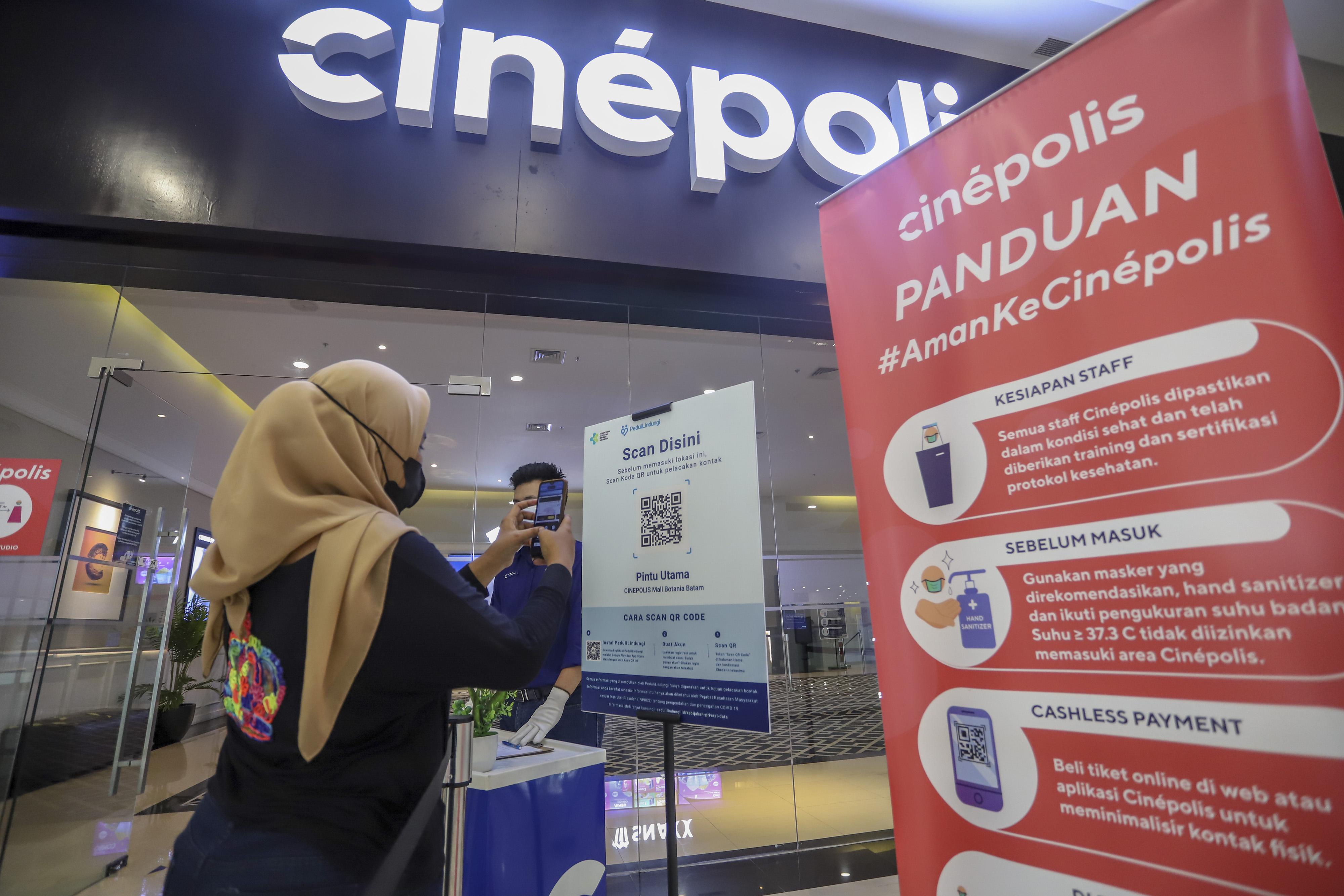Bioskop di Batam Kembali Buka
