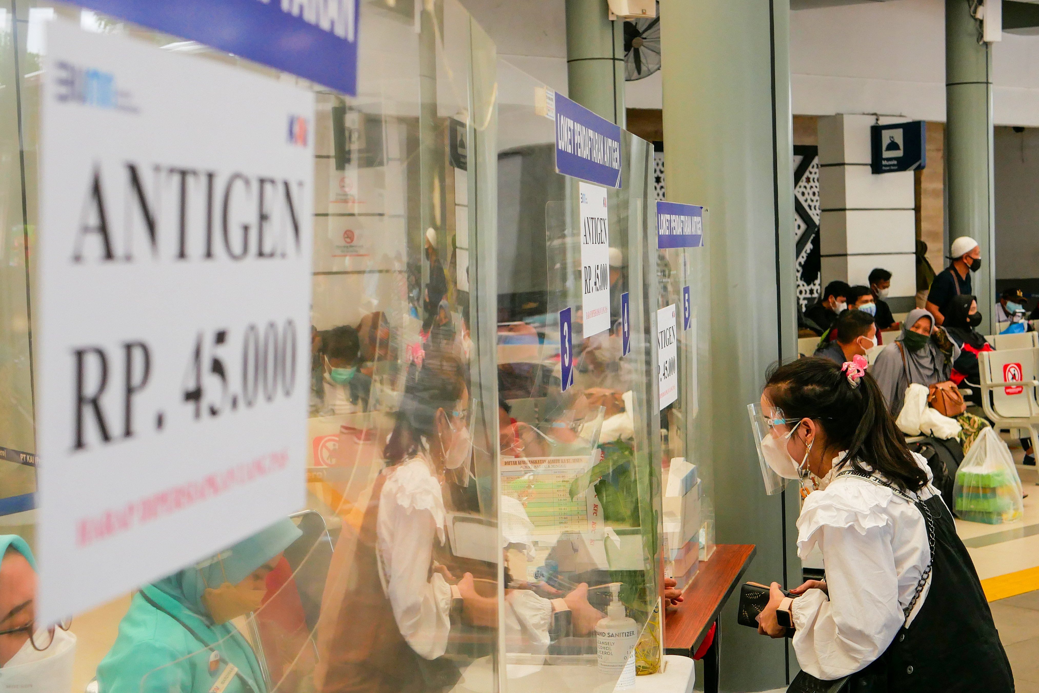 Tarif Antigen Calon Penumpang Kereta Turun