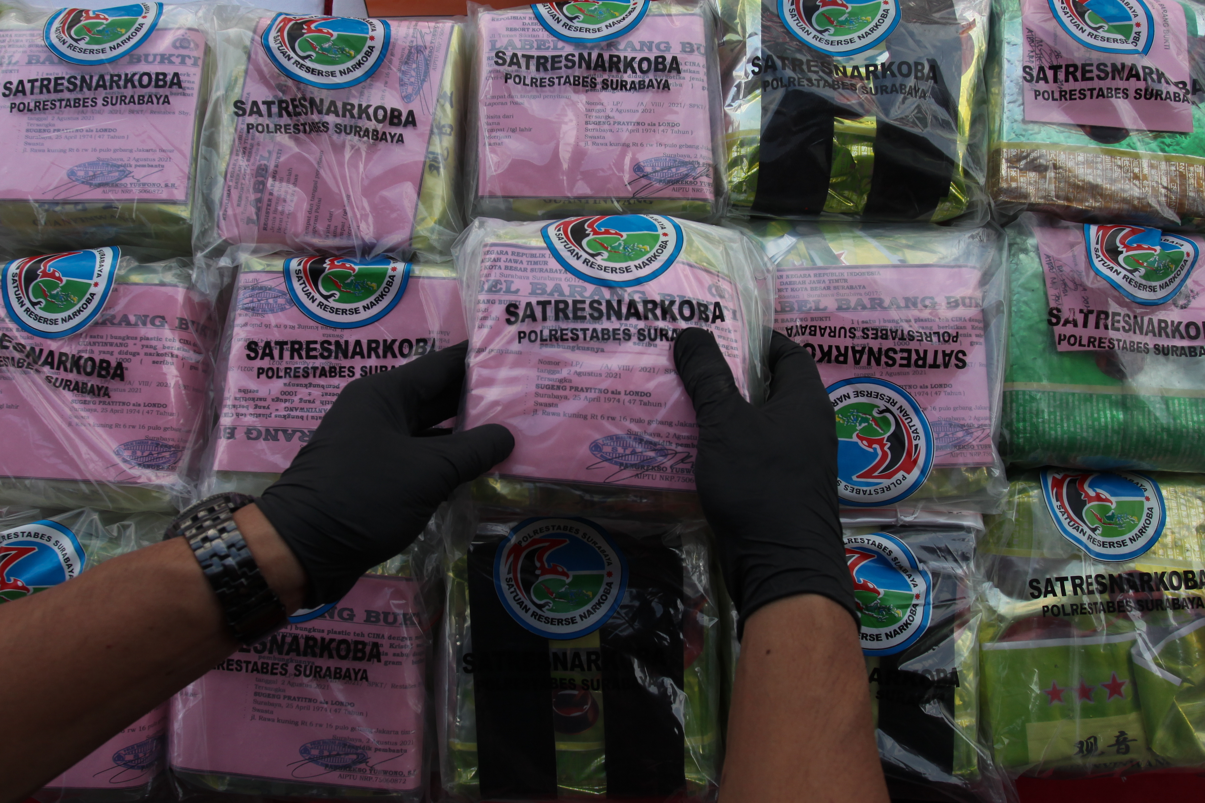 Pemusnahan Barang Bukti Narkoba