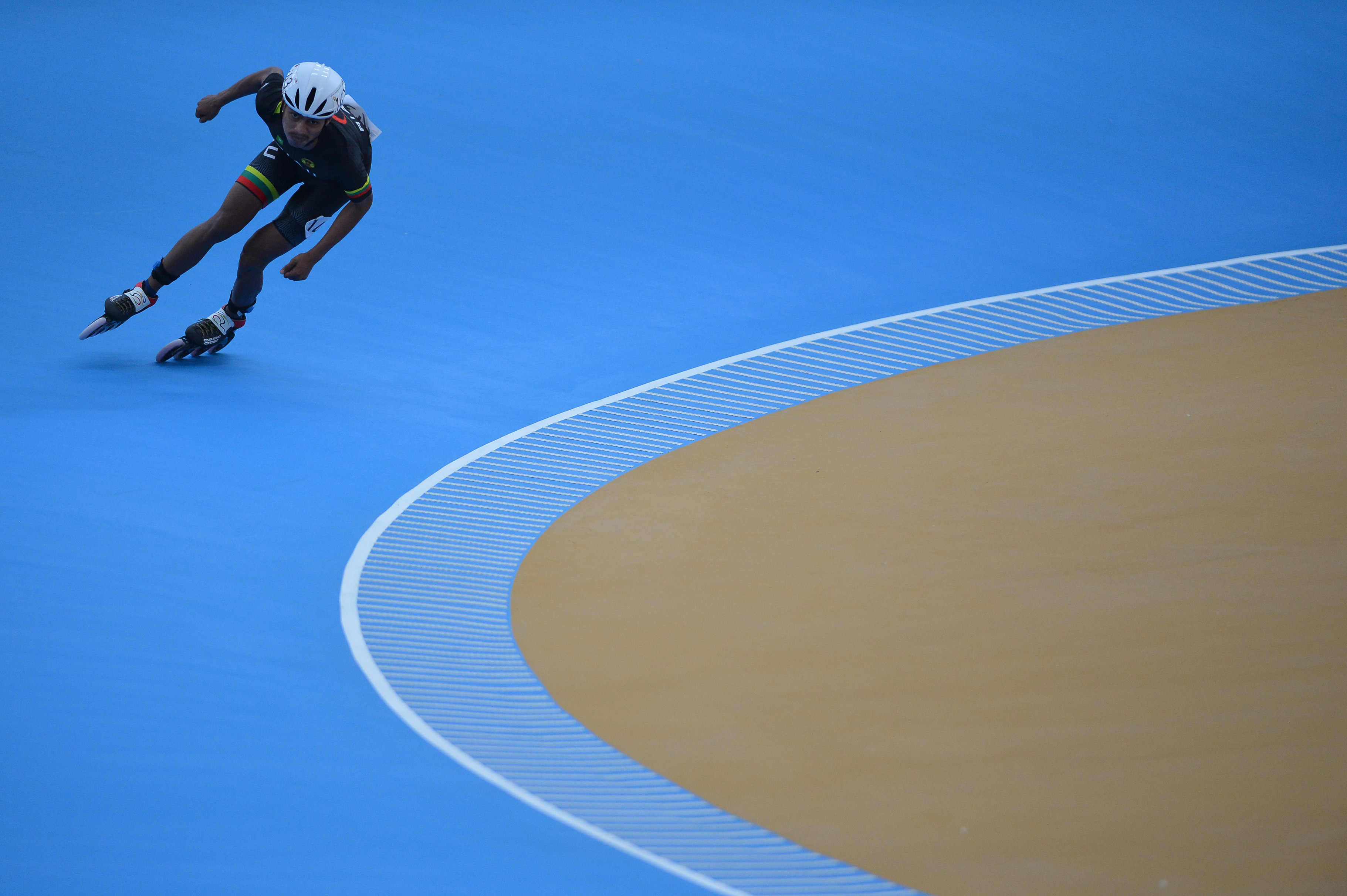 Papua Raih Emas 400 M Sepatu Roda Putra