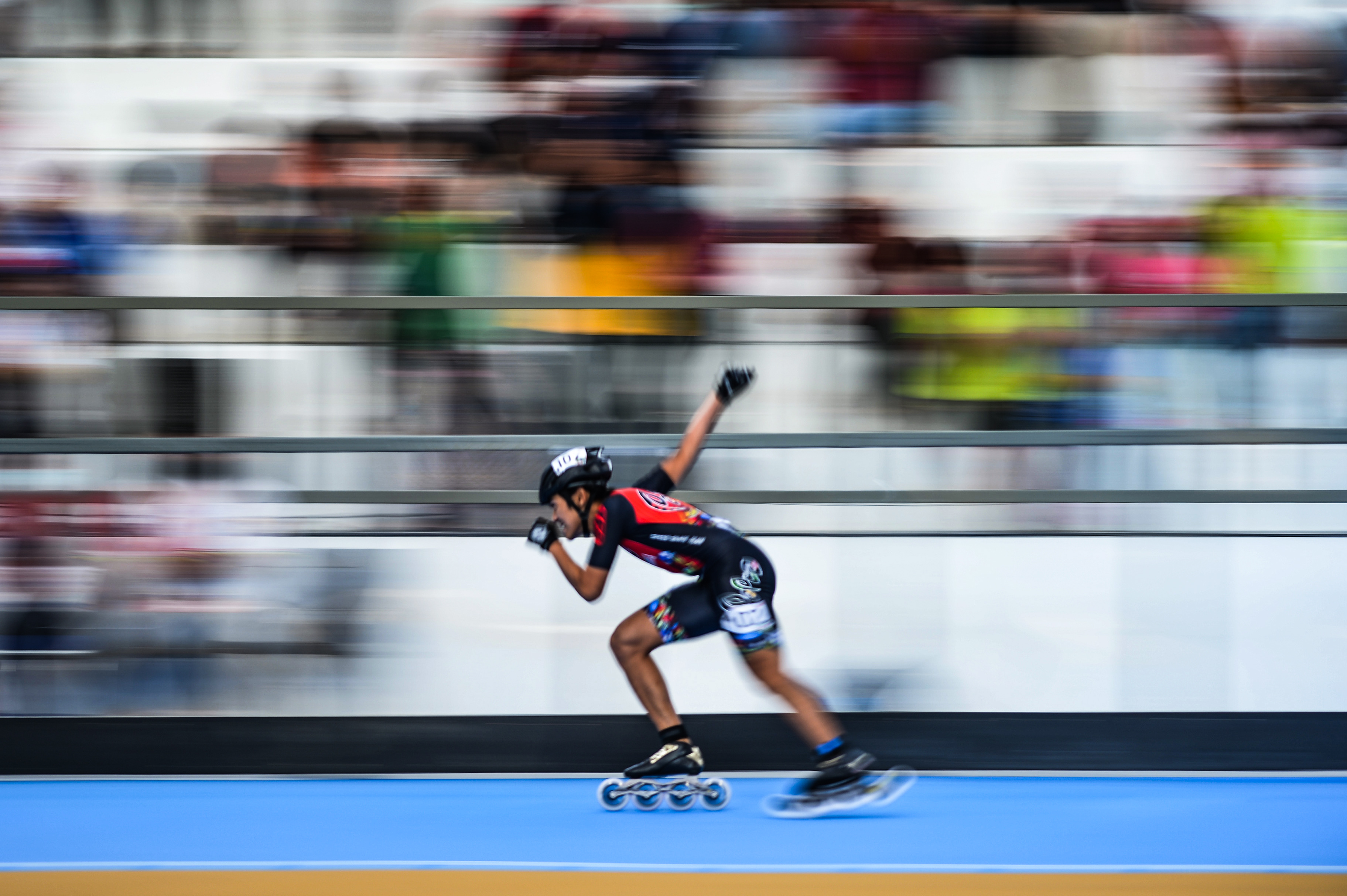 Papua Raih Emas 400 M Sepatu Roda Putra