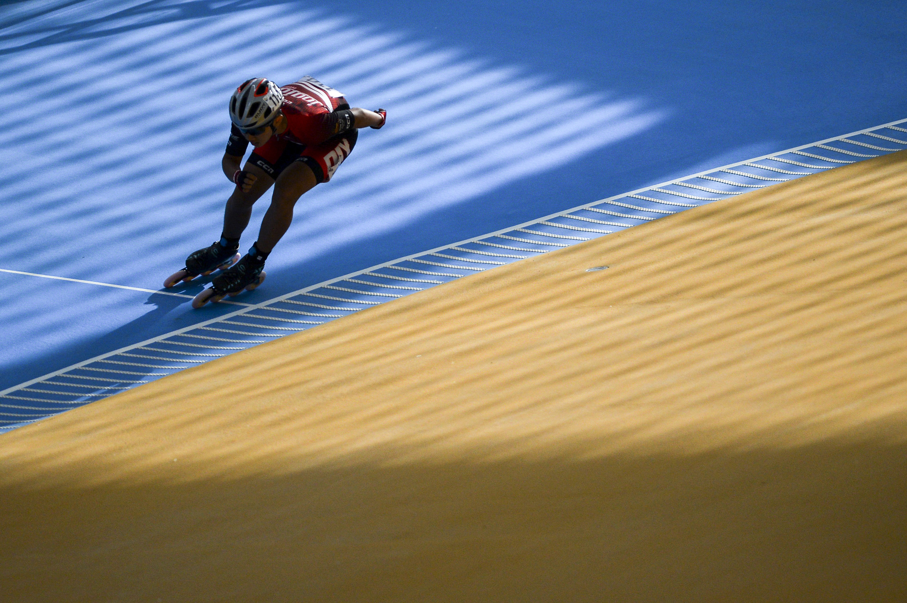 Papua Raih Emas 400 M Sepatu Roda Putra
