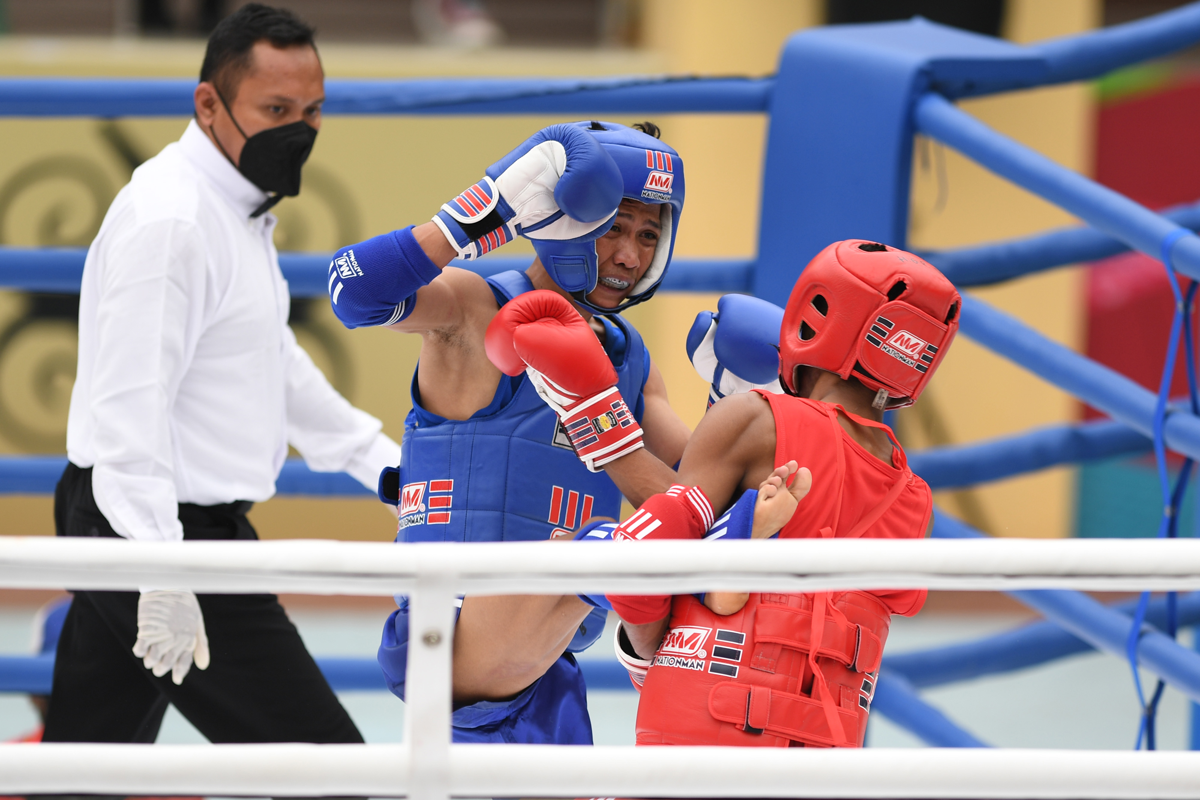 Babak Penyisihan Muay Thai Kelas 45 Kg Putra PON Papua