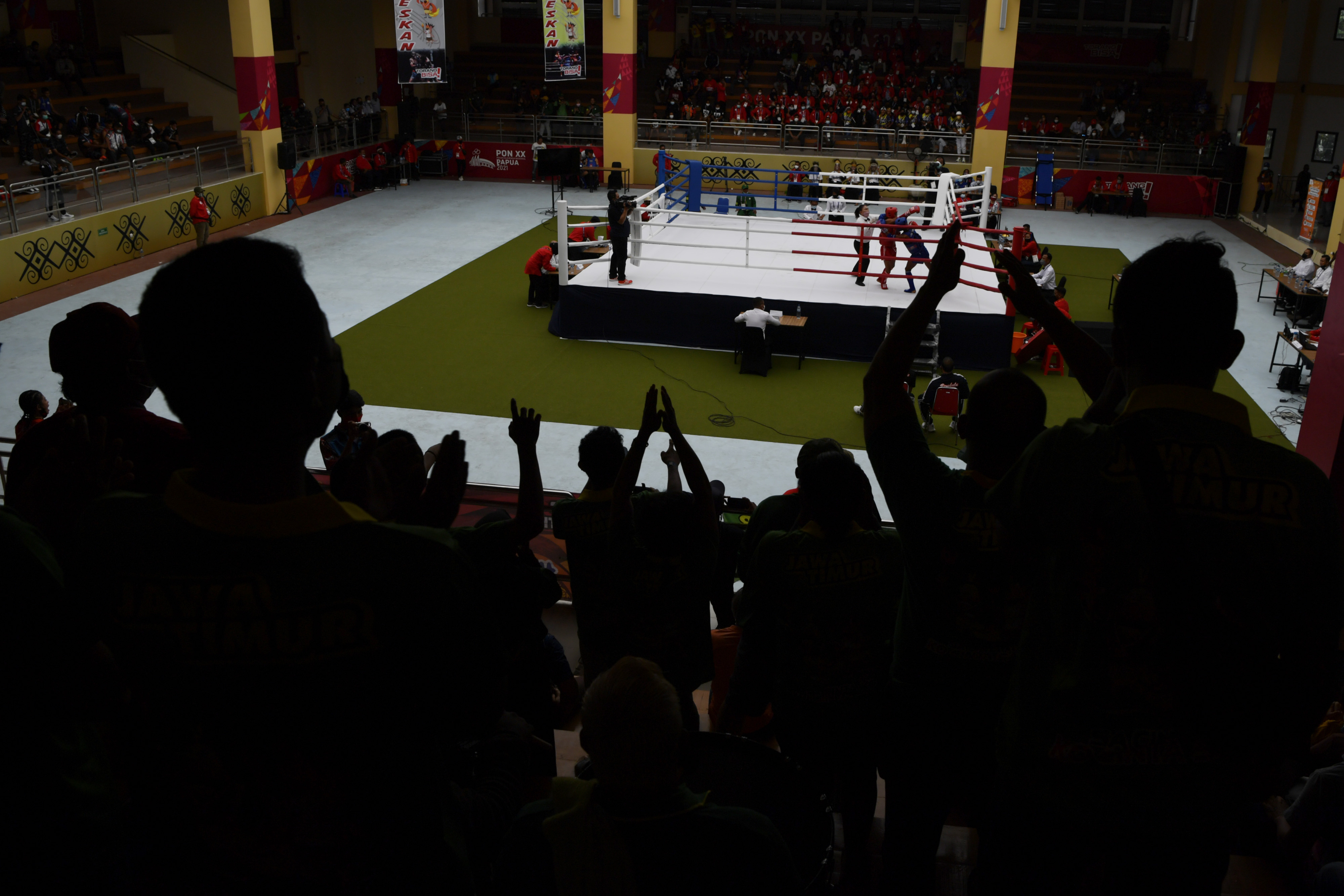 Babak Penyisihan Muay Thai Kelas 45 Kg Putra PON Papua