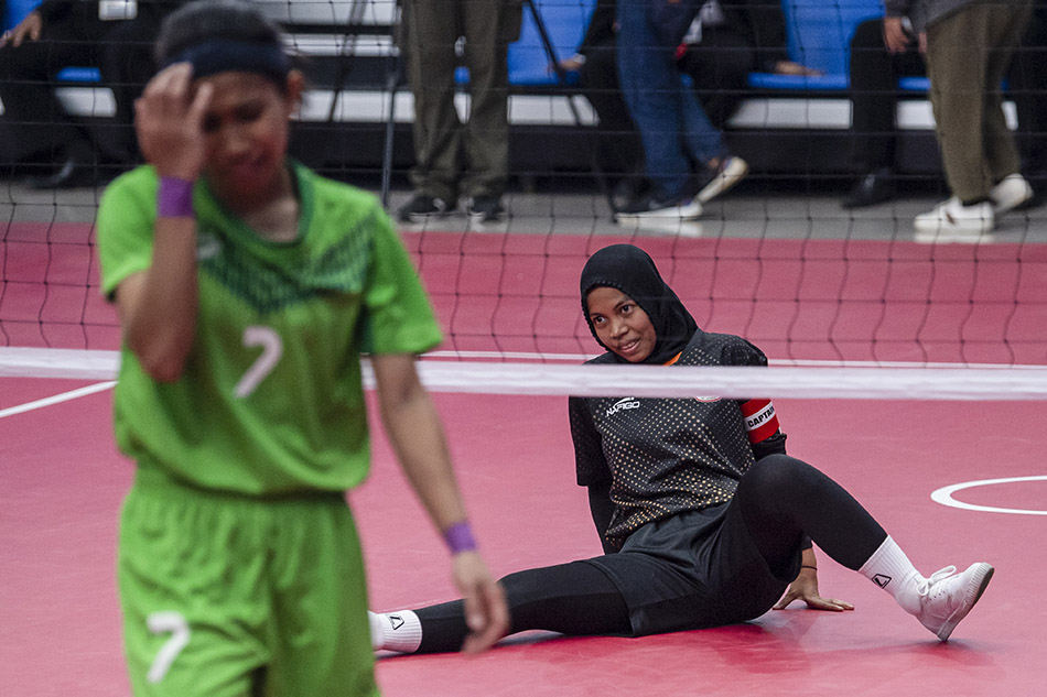 Final Sepak Takraw Ganda Putri Beregu PON 