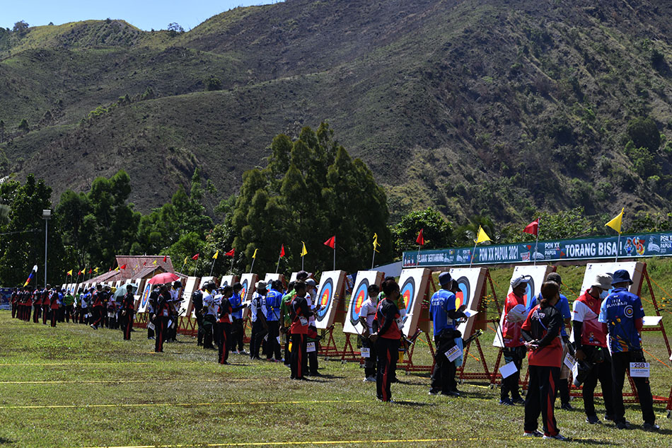 Babak Kualifikasi Panahan 70 M Recurve 