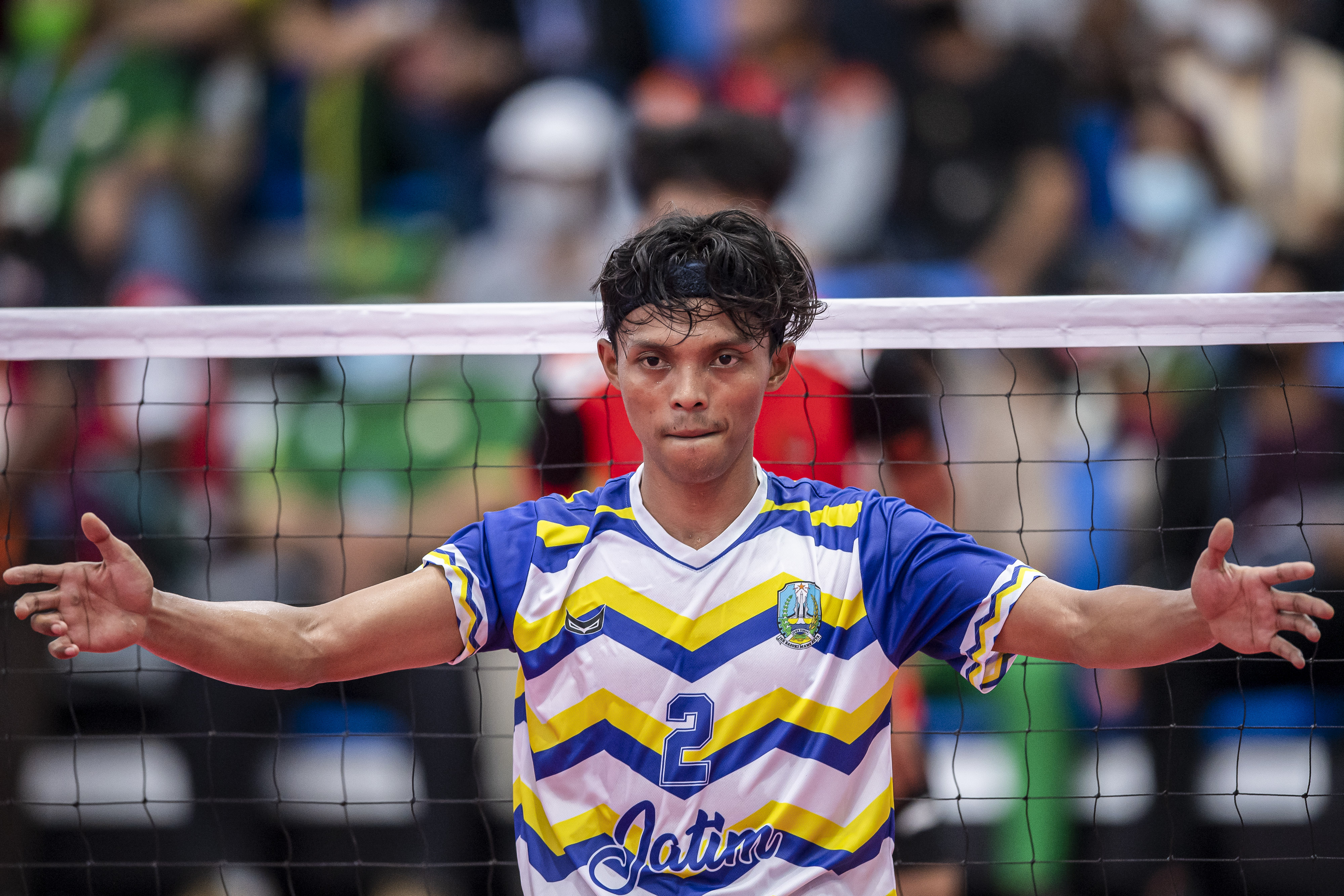 Sepak Takraw Jatim Putra Raih Medali Emas Ganda Putra Beregu