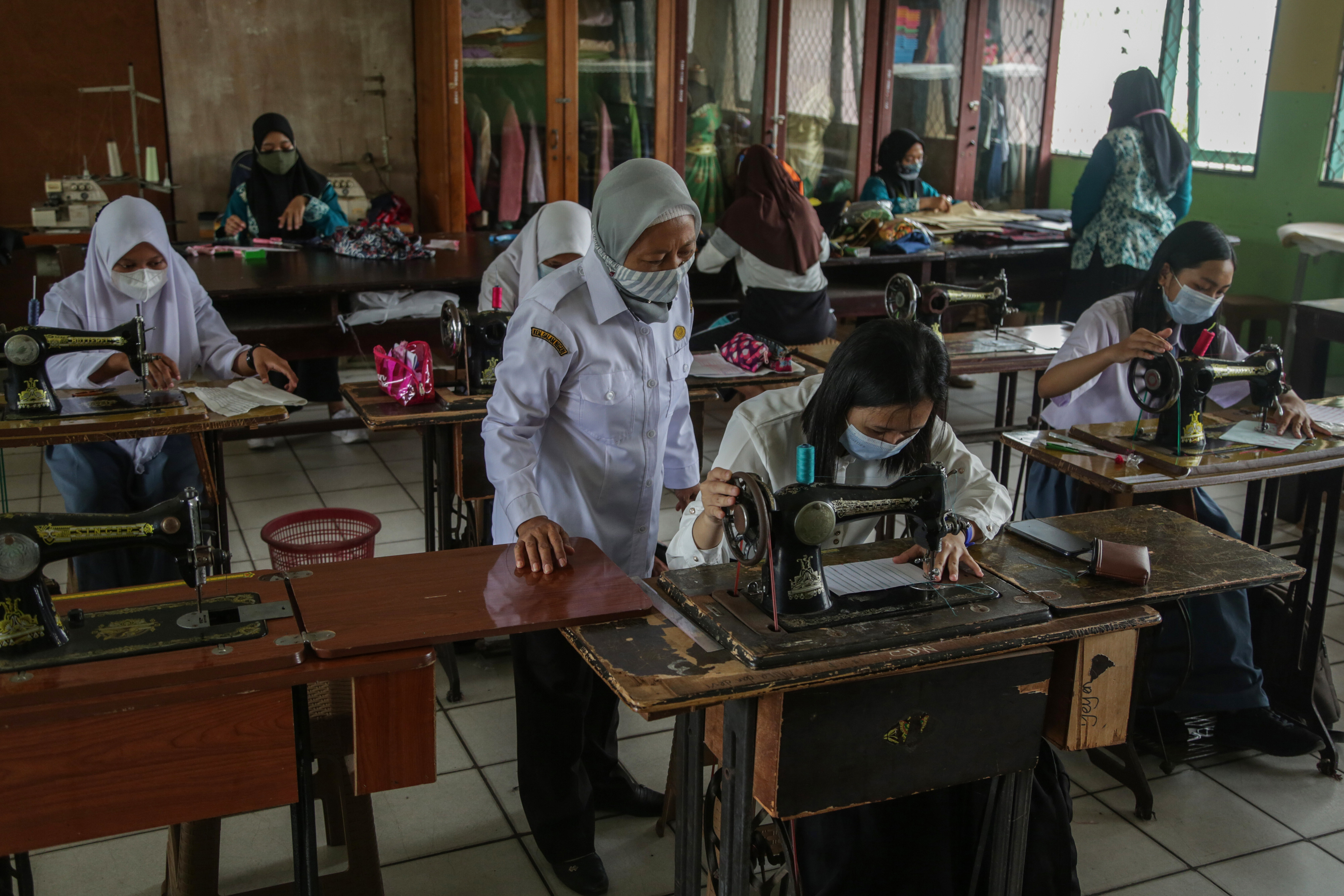 Pelajaran Praktik Tatap Muka di Kota Palangkaraya