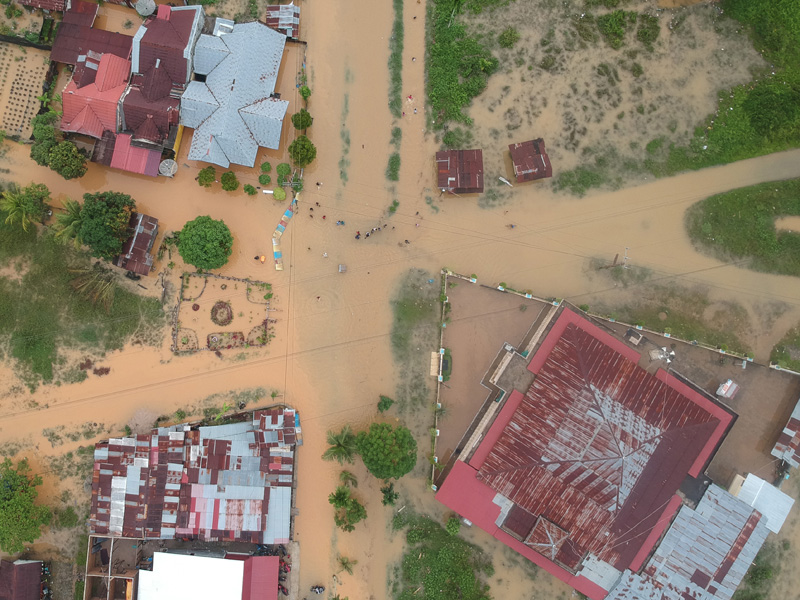 Banjir Rendam Rumah Warga 