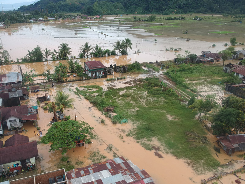 Banjir Rendam Rumah Warga 