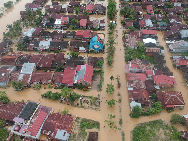 Banjir Rendam Rumah Warga 