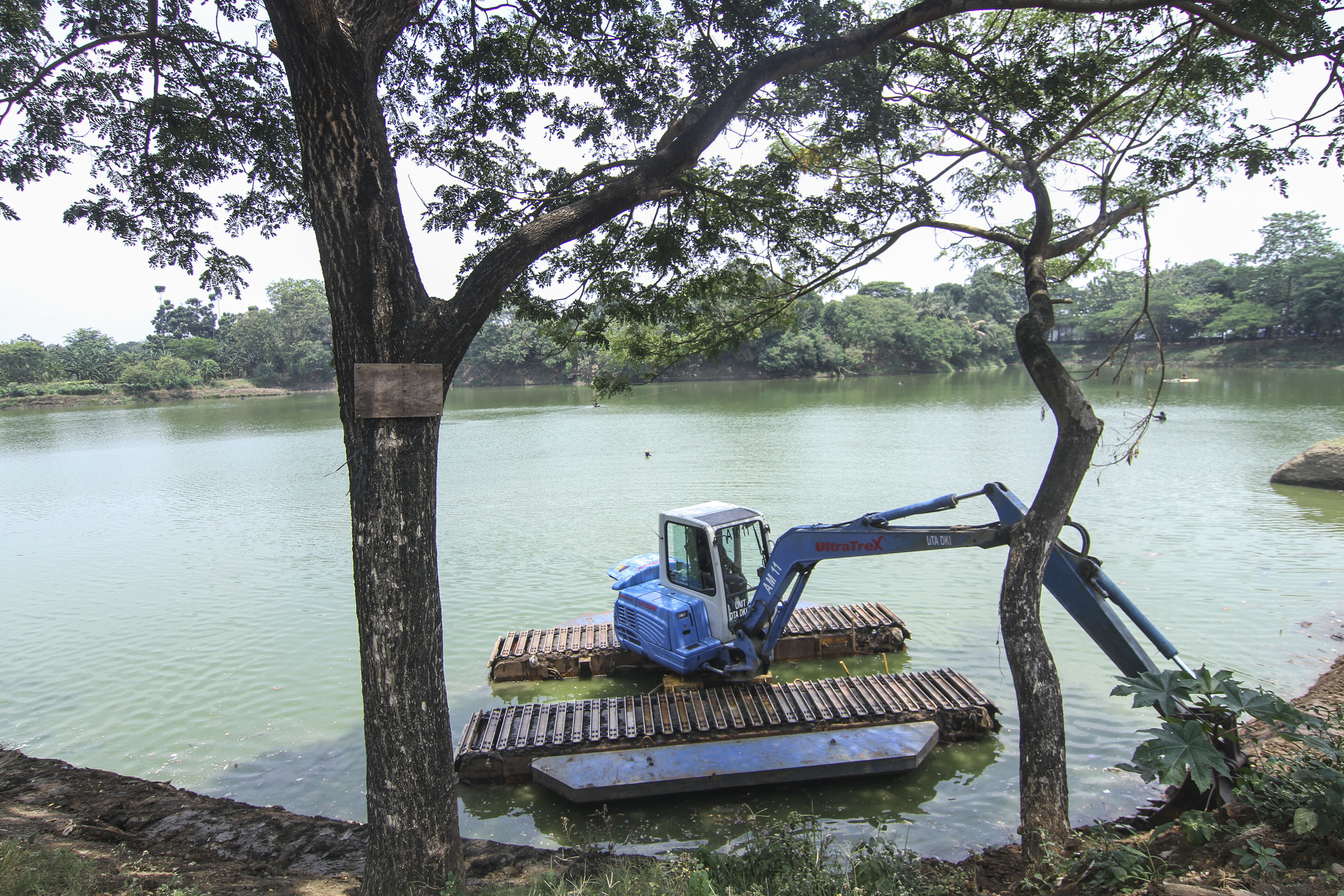 Sodetan Antisipasi Banjir Waduk Tiu 