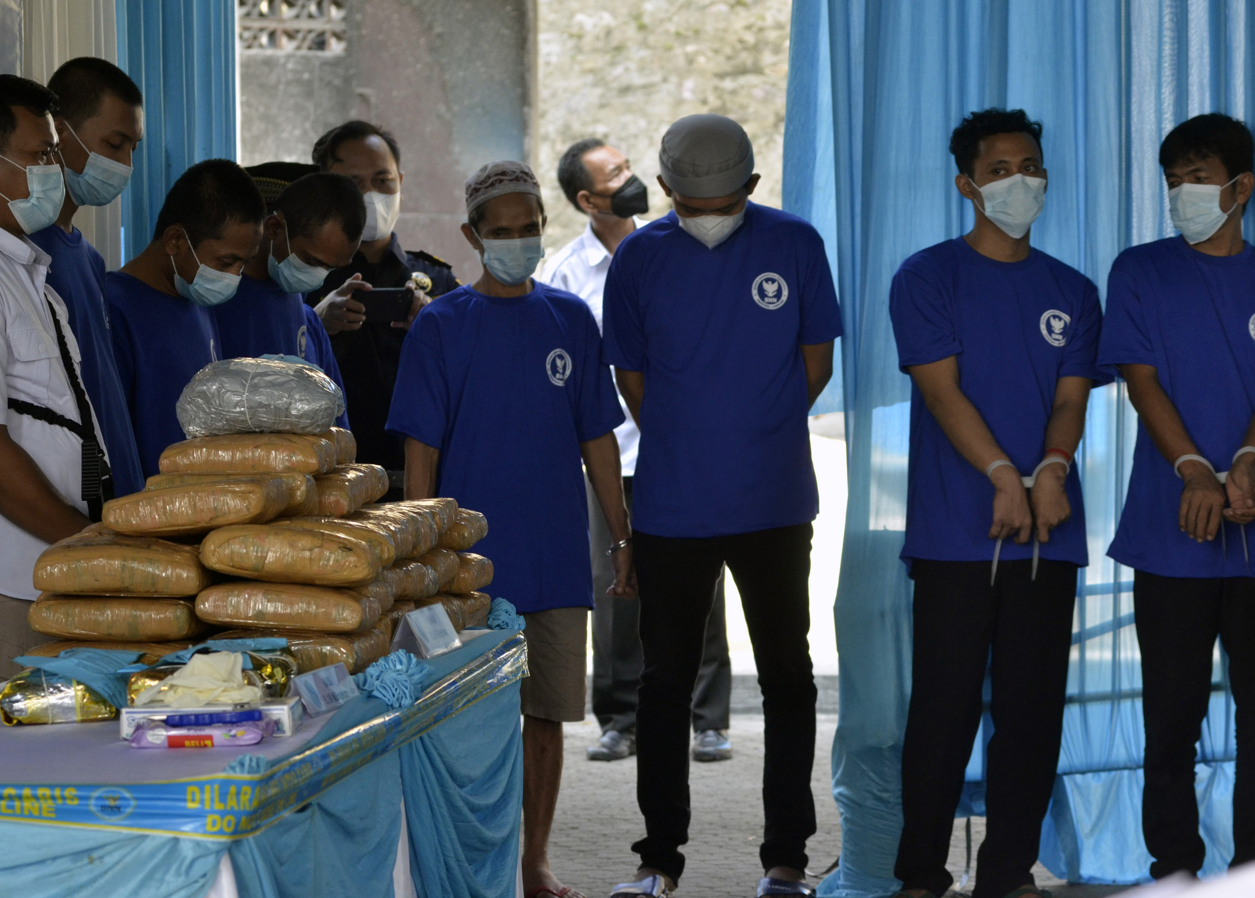 Pemusnahan Barang Bukti Narkoba BBNP Lampung