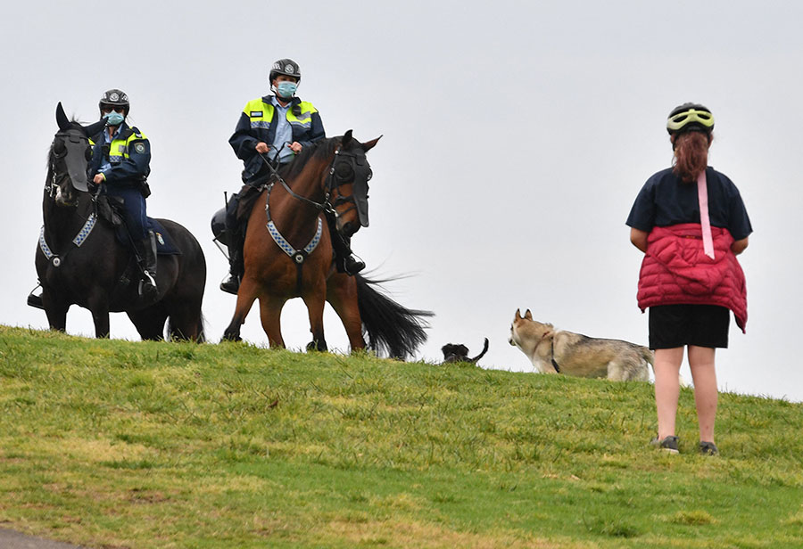 Polisi Tangkapi Peserta Aksi Tolak Lockdown di Sydney
