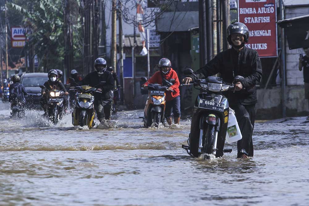 Dampak Banjir di Mampang Depok