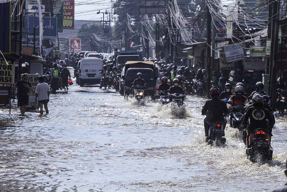 Dampak Banjir di Mampang Depok