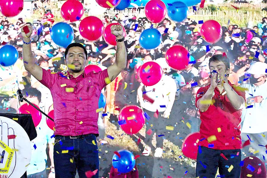 Petinju Manny Pacquiao Maju Sebagai Capres Filipina 