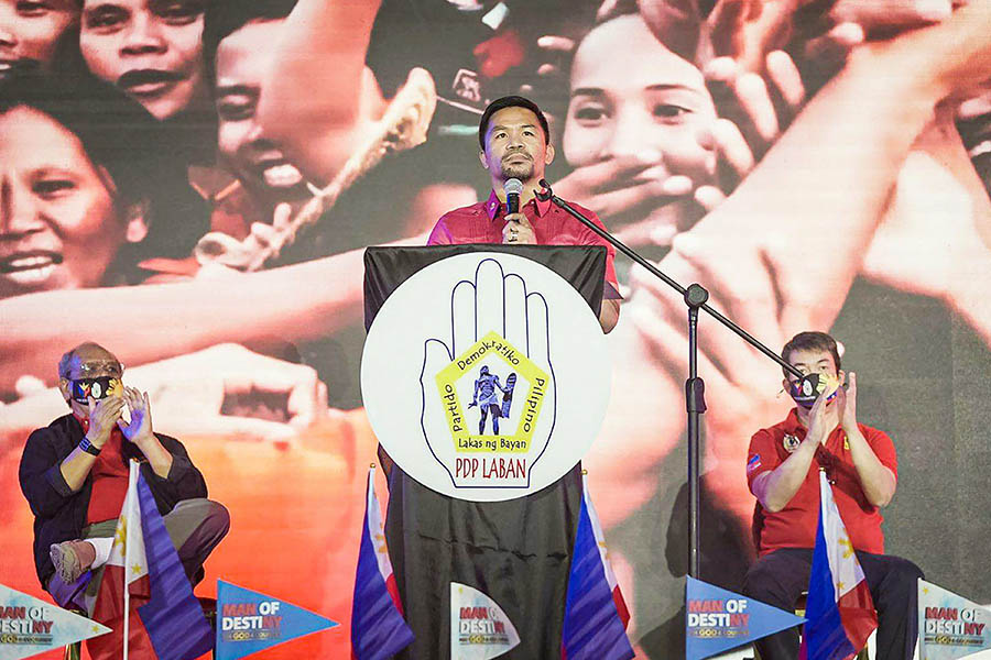 Petinju Manny Pacquiao Maju Sebagai Capres Filipina 