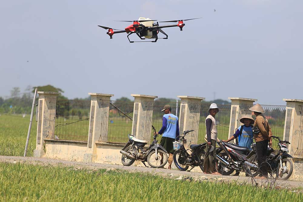 Pemanfaatan Drone Untuk Pertanian
