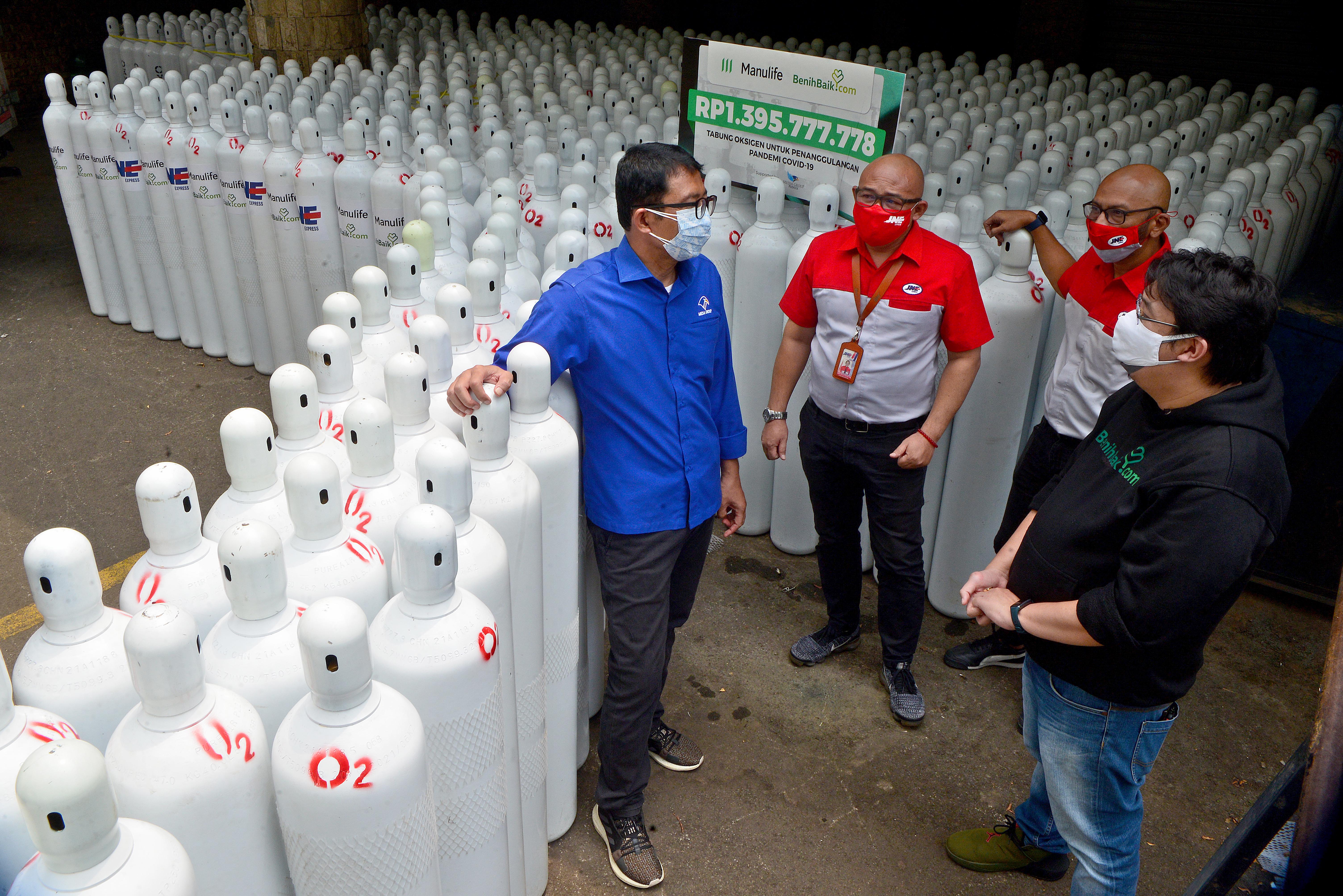 Bantuan 540 Tabung Oksigen