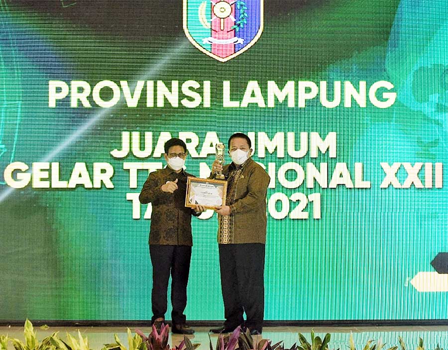 Lampung Juara Umum Gelar Teknologi Tepat Guna Nasional Kemendes PDTT