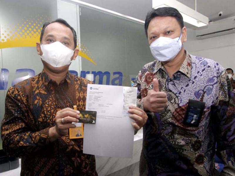  Penandatangan Kerja Sama Bank Mandiri Taspen Dan Kimia Farma Diagnostika